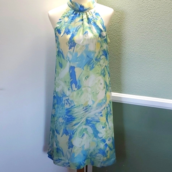 jonathan martin Dresses & Skirts - Jonathan Martin Studio Grecian Style Sleeveless Print Dress